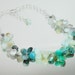 Peruvian Blue Opal Briolette Drop Necklace