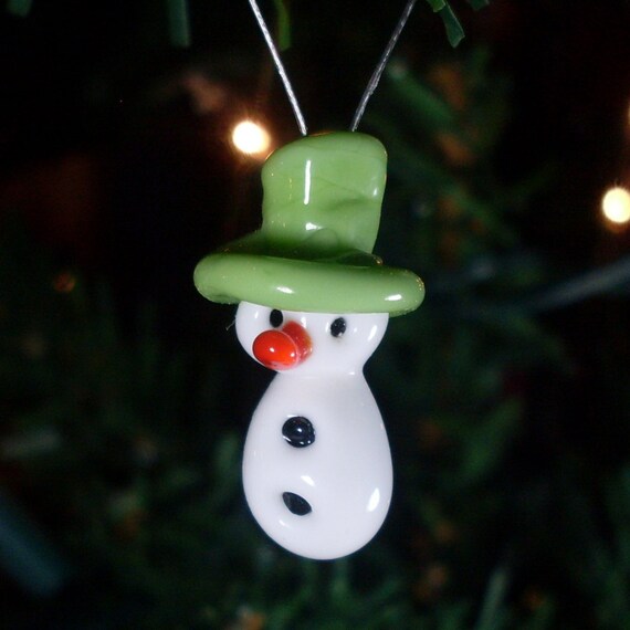 glass snowman christmas tree ornament named by glass snowman christmas tree ornament named by