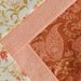 SALE. Moda. BEAUTIFUL Stroller/ Pram Quilt. Gypsy Rose. QUILTED. Fleece back. 30x33.