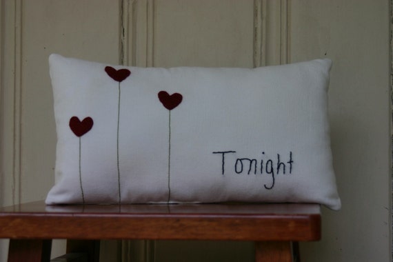 tonight not tonight pillow