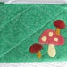 Mushroom Zipper Bag