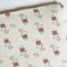 Laptop Sleeve For 13 inch Padded Cotton Macbook Case-Kawaii pig in red