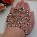 RESERVED FOR NINA Chainmaille Slave Bracelet Web Of Lore Ruby and Pearl
