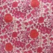 Liberty of London Fabric English Claret Red Roses Floral Fabric Fat Quarter