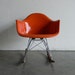 RESERVED Eames for Herman Miller Fiberglass Armchair Rocker