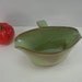 Frankoma Pottery Prairie Green Gravy Boat with Handle 6S