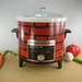Hamilton Beach Crock Watcher II Electric Pot Brick Pattern 448