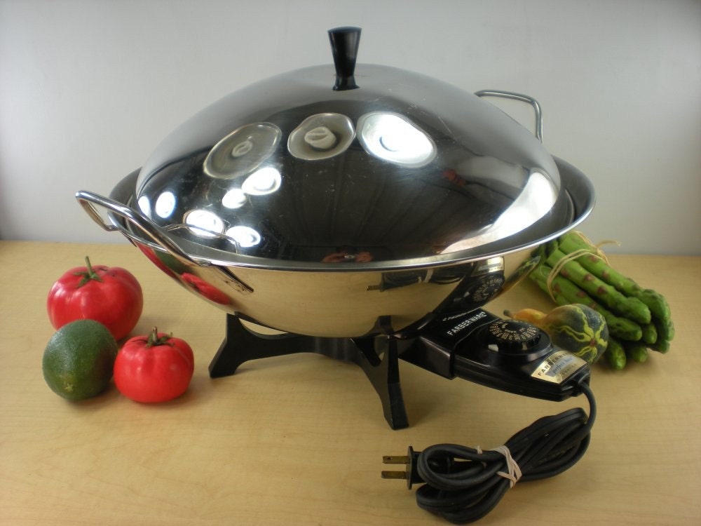 Farberware Model 303 Electric Wok Stainless