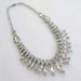 La Rel Crystal Clear Vintage Rhinestone Wedding Necklace