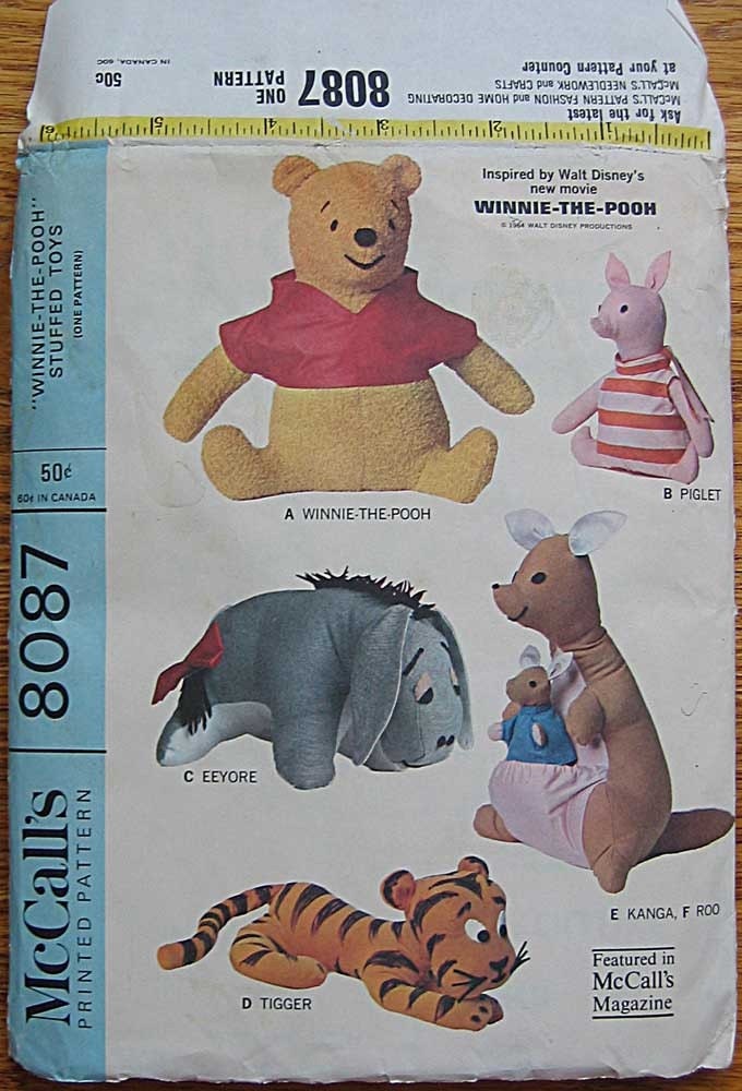 vintage winnie the pooh stuffed