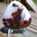 Reserved for Gwen Polka Dot Agate Cabochon (PDA051312)