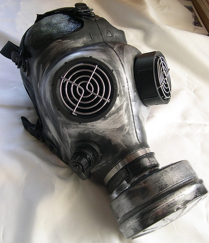 steampunk gas mask