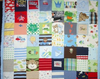 Dress Quilt With Baby Photo
