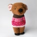 sale bear ooak artist designed plush creature stuffed animal doll called Rosie