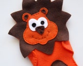 Cute Felt Hand Puppet Lion -Small Hand, Christmas Gift Children A911 Il_170x135
