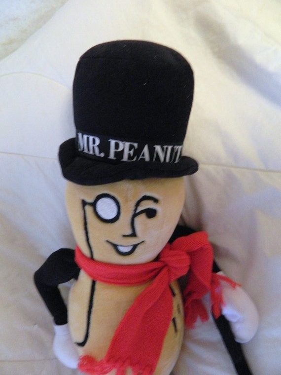 mr peanut stuffed doll