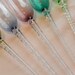 Champagne Flutes Long Stem Pastel Colors
