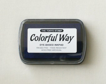 Navy Blue Ink Pad for Stamping