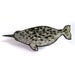 Narwhal Brooch Shrinky plastic