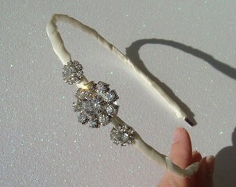 iling Headband, Rhinestone Headband, Tiara, H