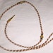 Braided Kangaroo leather Dog leash