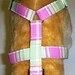 Adjustable Dog Harness Plaid
