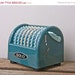 On Sale Vintage Adding Machine Mathematical Abacus SOLO made in Japan teal numbers tax machine