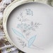 Vintage Royal Stetson Royal Maytime China dinner plates aqua blue grey 1950s set of 2 CIJ christmasinjuly