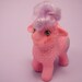 My Little Pony Baby Ponies and Pretty Pals Wooly Lamb G1 Pink and Purple MLP Sheep