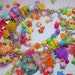 Sugar Explosion Candy Craze Dual Chain Beaded Toy Box Charm Necklace Rainbow Pink Purple Blue Green Yellow Orange