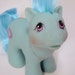 My Little Pony Baby Stallion Lucky Mail Order Boy G1 Pastel Blue and Pink MLP