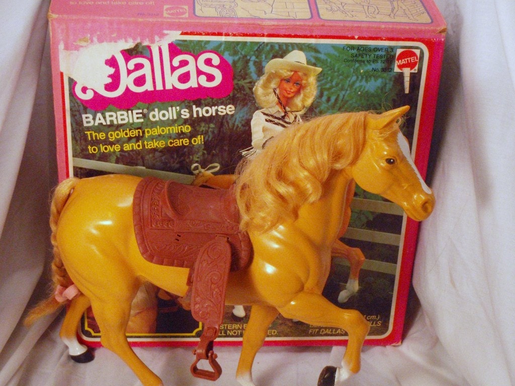 dallas barbie horse