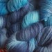 Suri Alpaca/Merino Sport Yarn 327 yards Handpainted-Blue Jeans