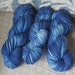 Merino/Cashmere/Nylon DK yarn Superwash--Blue Jeans