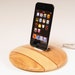 50% off sale ... iPhone dock. iPod dock. Deli cutting board style. Great gift for a chef. Culinary. Industrial. Wood. 26
