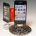 iPhone dock. iPod dock. Recycled bicycle gear and maple. 217. A unique gift for a cyclist, gear head, or steampunk. FAST SHIPPING.