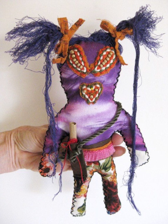 Juju Love Spell Doll One of a Kind Hand Made Wishing Doll
