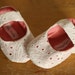 Sweet White and Pink Mary Jane Baby Girl Shoes