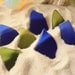Gorgeous Olive Green and Cobalt Blue Sea Glass Beach Glass for Jewelry, Mosaic, and Terrariums