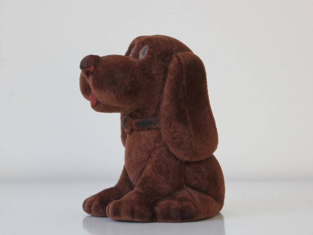 Very pretty vintage toy DOG from 70s Soviet Union by agafrog