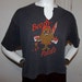 1980/90's Beach Potato bum couch lounge swim vacation summer novelty cover up lazy cropped tshirt sz L/XL