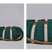 LL BEAN vintage duffle bag vintage duffel bag canvas tote LARGE