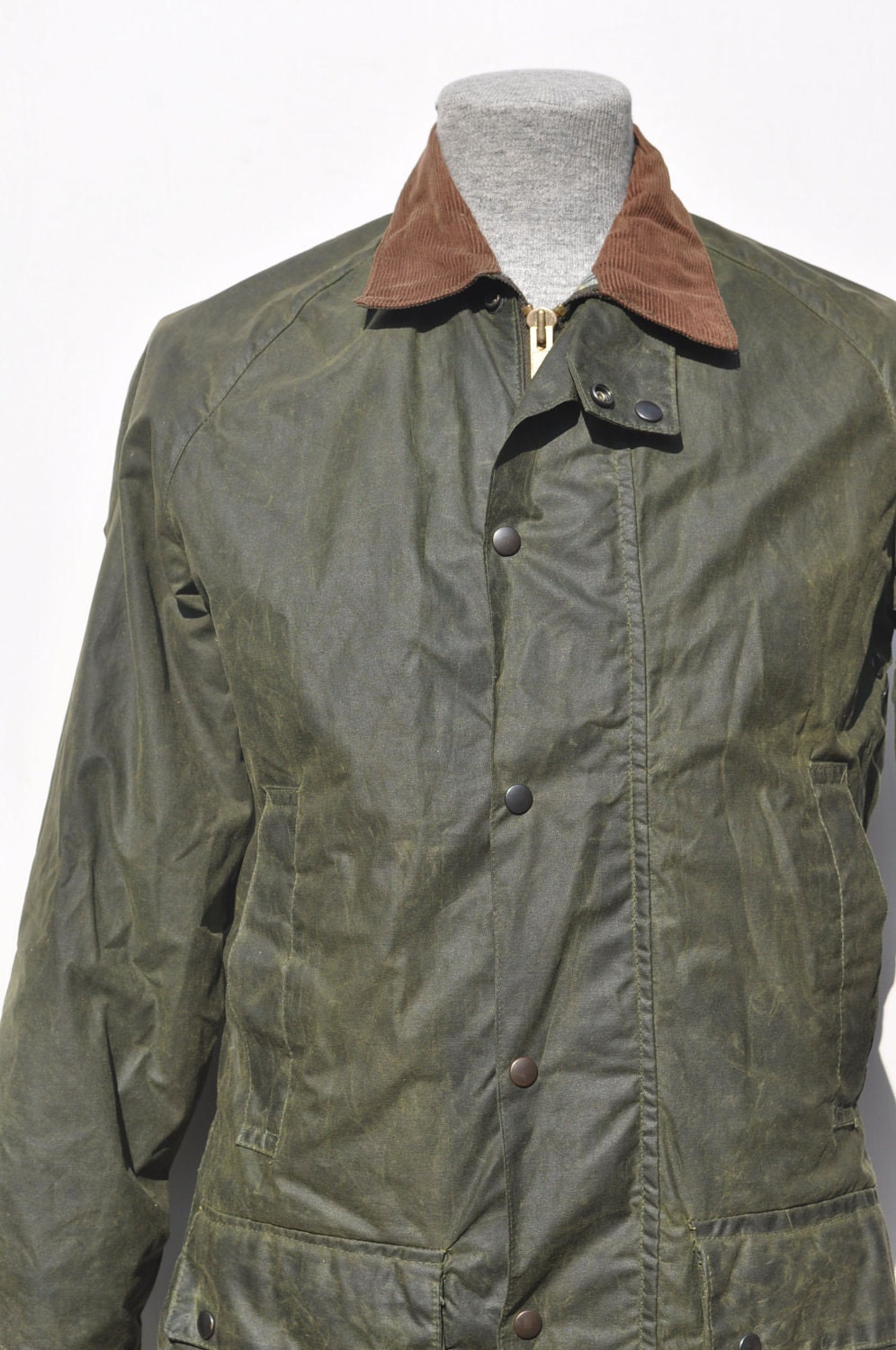 waxed cotton vintage LEWIS CREEK jacket coat barbour belstaff