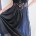 Beautiful Fancy Black Ladies Lace Full Slip Night Gown - Size 36