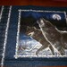 A Wonderful Wolves in the Snow Fabric Panel Free US Shipping