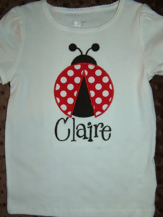 lady bug tee shirt