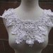 Venice applique yoke white color 1 pieces listing