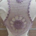 Cute venice applique yoke color lavender color 1 pieces listing