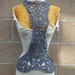 Cute venice applique grey color 1 pieces listing