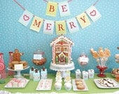 Gingerbread Christmas Cookie Printable Party Collection - DIY - SALE Il_170x135
